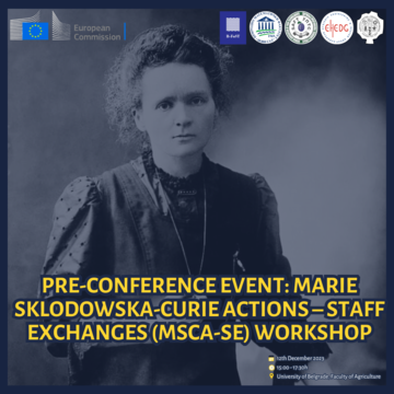 Pre-conference event: Marie Sklodowska-Curie Actions – Staff Exchanges (MSCA-SE) workshop