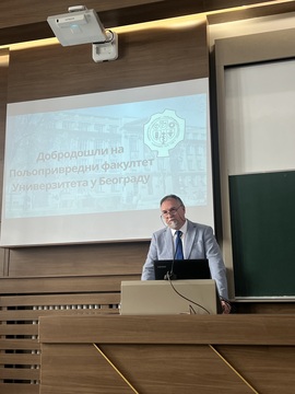 Svečani prijem nove generacije studenata Poljoprivrednog fakulteta